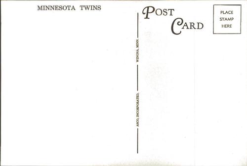 1965 Asco Incorporated Minnesota Twins #NNO Sam Mele Back