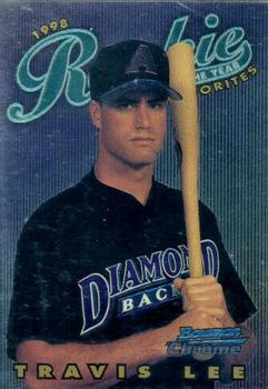 1997 Bowman Chrome - 1998 Rookie of the Year Favorites #ROY10 Travis Lee Front