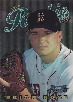 1997 Bowman Chrome - 1998 Rookie of the Year Favorites #ROY14 Brian Rose Front