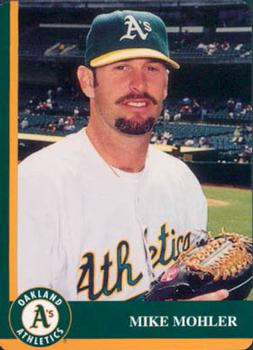 1998 Mother's Cookies Oakland Athletics #22 Mike Mohler Front