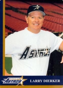 1998 Mother's Cookies Houston Astros #1 Larry Dierker Front