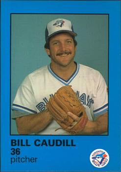 1985 Toronto Blue Jays Fire Safety #NNO Bill Caudill Front