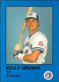 1985 Toronto Blue Jays Fire Safety #NNO Kelly Gruber Front