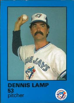 1985 Toronto Blue Jays Fire Safety #NNO Dennis Lamp Front