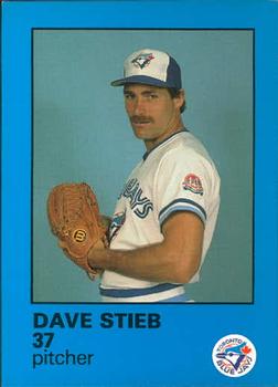 1985 Toronto Blue Jays Fire Safety #NNO Dave Stieb Front