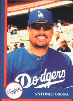 1998 Mother's Cookies Los Angeles Dodgers #15 Antonio Osuna Front