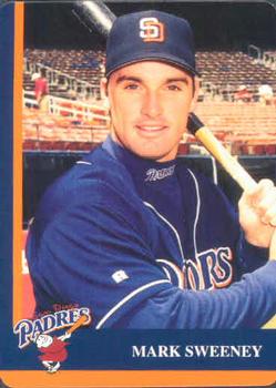 1998 Mother's Cookies San Diego Padres #22 Mark Sweeney Front