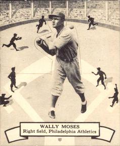 1937 O-Pee-Chee Batter Ups (V300) #109 Wally Moses Front