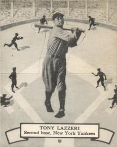 1937 O-Pee-Chee Batter Ups (V300) #117 Tony Lazzeri Front