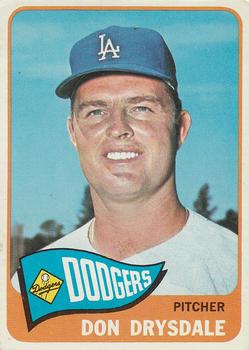 1965 O-Pee-Chee #260 Don Drysdale Front