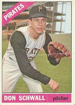 1966 O-Pee-Chee #144 Don Schwall Front