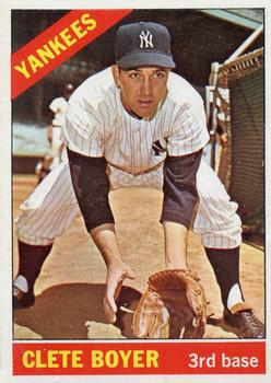 1966 O-Pee-Chee #9 Clete Boyer Front
