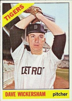 1966 O-Pee-Chee #58 Dave Wickersham Front