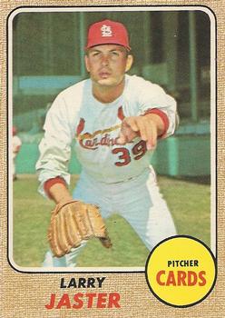 1968 O-Pee-Chee #117 Larry Jaster Front