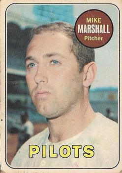1969 O-Pee-Chee #17 Mike Marshall Front