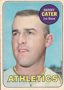 1969 O-Pee-Chee #44 Danny Cater Front