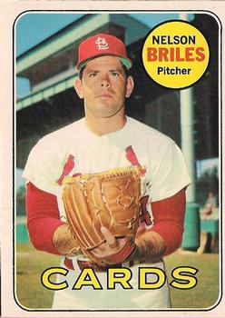 1969 O-Pee-Chee #60 Nelson Briles Front