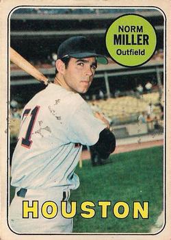 1969 O-Pee-Chee #76 Norm Miller Front