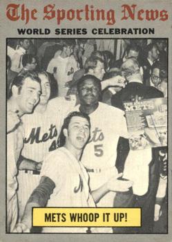 1970 O-Pee-Chee #310 1969 World Series Celebration - Mets Whoop It Up! Front