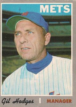 1970 O-Pee-Chee #394 Gil Hodges Front