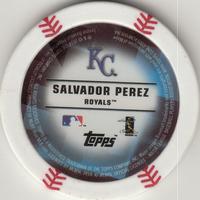 2014 Topps Chipz #NNO Salvador Perez Back