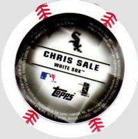 2014 Topps Chipz #NNO Chris Sale Back