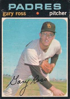 1971 O-Pee-Chee #153 Gary Ross Front