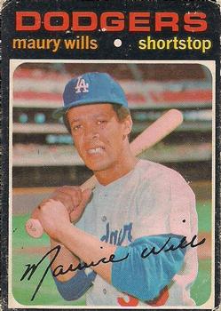 1971 O-Pee-Chee #385 Maury Wills Front