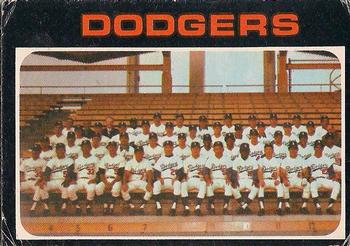 1971 O-Pee-Chee #402 Los Angeles Dodgers Front