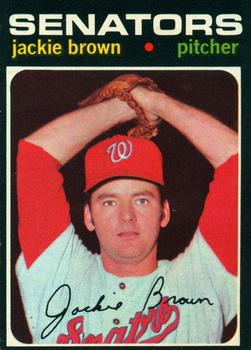 1971 O-Pee-Chee #591 Jackie Brown Front