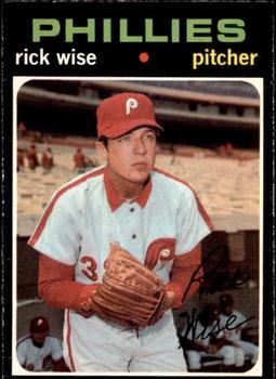 1971 O-Pee-Chee #598 Rick Wise Front