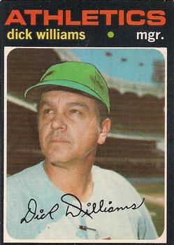 1971 O-Pee-Chee #714 Dick Williams Front