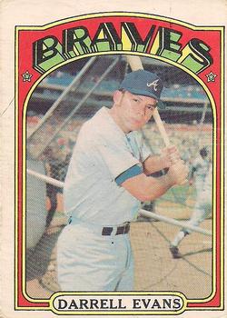 1972 O-Pee-Chee #171 Darrell Evans Front