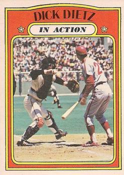 1972 O-Pee-Chee #296 Dick Dietz Front
