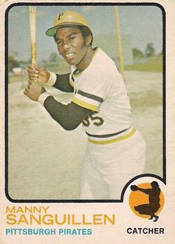 1973 O-Pee-Chee #250 Manny Sanguillen Front