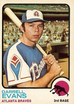 1973 O-Pee-Chee #374 Darrell Evans Front