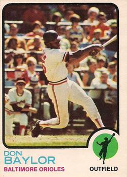 1973 O-Pee-Chee #384 Don Baylor Front