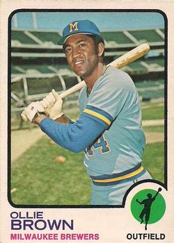 1973 O-Pee-Chee #526 Ollie Brown Front