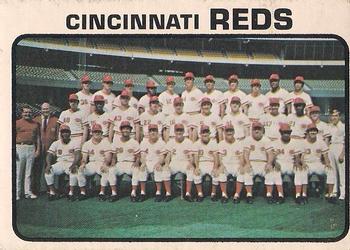 1973 O-Pee-Chee #641 Cincinnati Reds Front
