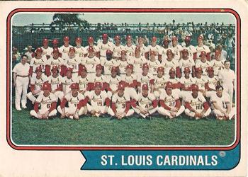 1974 O-Pee-Chee #36 St. Louis Cardinals Front