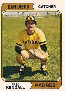 1974 O-Pee-Chee #53 Fred Kendall Front