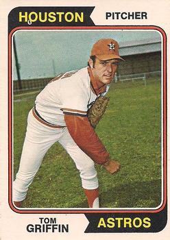 1974 O-Pee-Chee #256 Tom Griffin Front