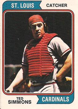 1974 O-Pee-Chee #260 Ted Simmons Front