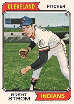 1974 O-Pee-Chee #359 Brent Strom Front