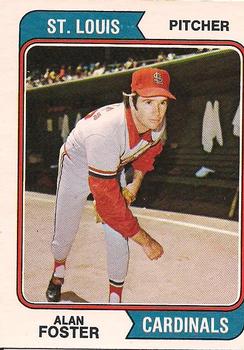 1974 O-Pee-Chee #442 Alan Foster Front