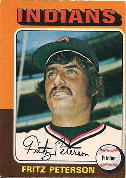 1975 O-Pee-Chee #62 Fritz Peterson Front