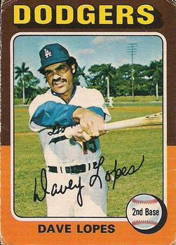 1975 O-Pee-Chee #93 Dave Lopes Front