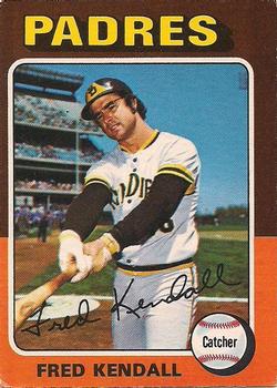 1975 O-Pee-Chee #332 Fred Kendall Front
