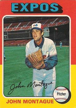 1975 O-Pee-Chee #405 John Montague Front