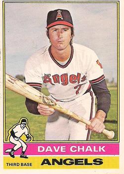 1976 O-Pee-Chee #52 Dave Chalk Front